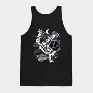 Hiphop Astronaut Vechain Crypto VET Coin To The Moon Token Cryptocurrency Wallet Birthday Gift For Men Women Kids Tank Top